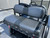 Custom Bolster Black & Charcoal Golf Cart Seats