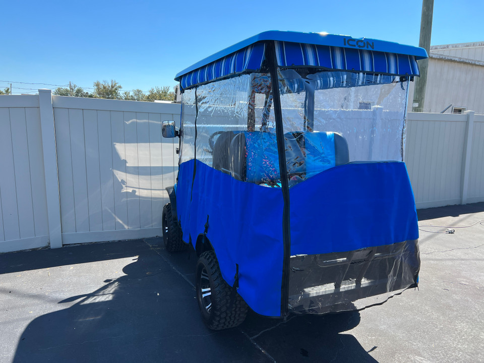 Custom Icon i40L Enclosure Performance Golf Carts