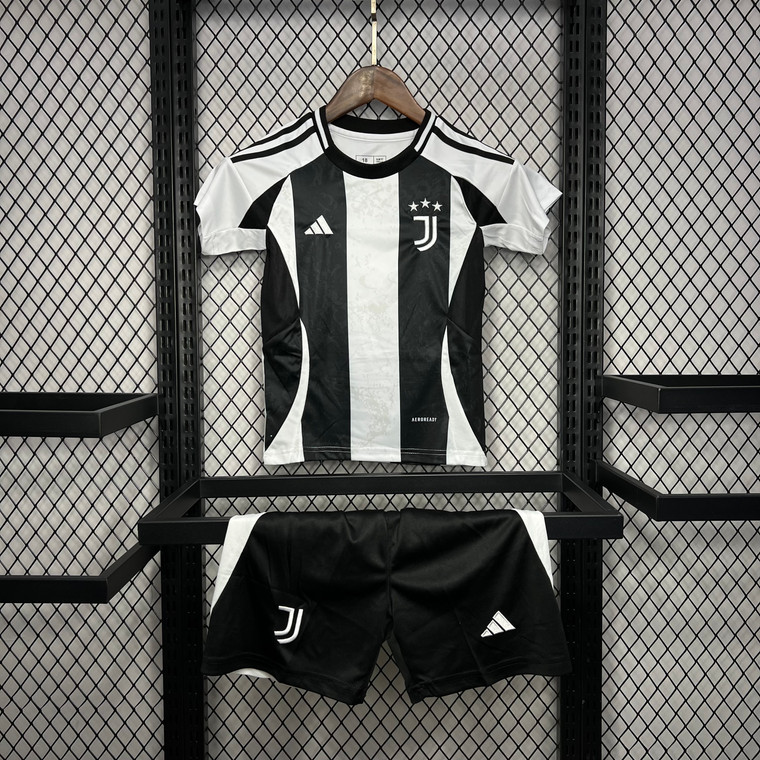 Kids Kit Juventus 24-25 Home Jersey