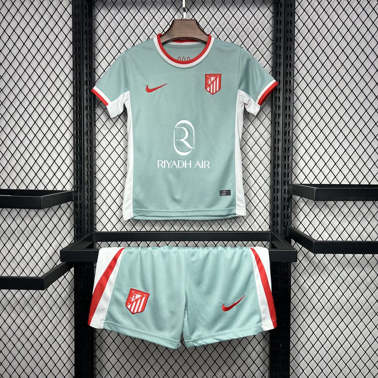 Kids Kit Atlético De Madrid FC 24-25 Away Jersey