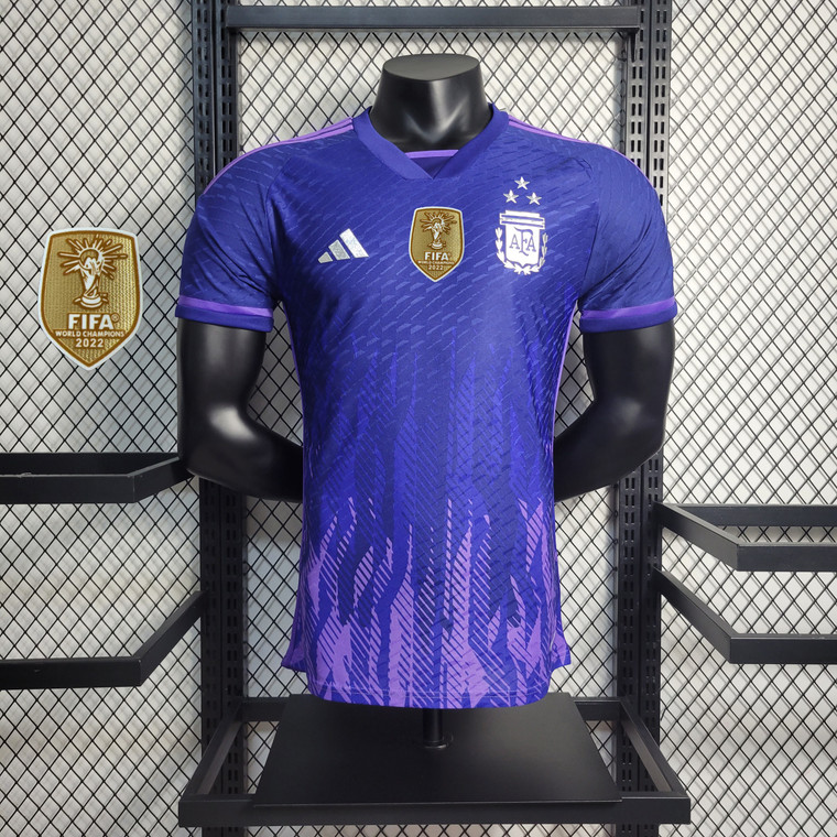 Player Version Argentina World Cup Away Jersey