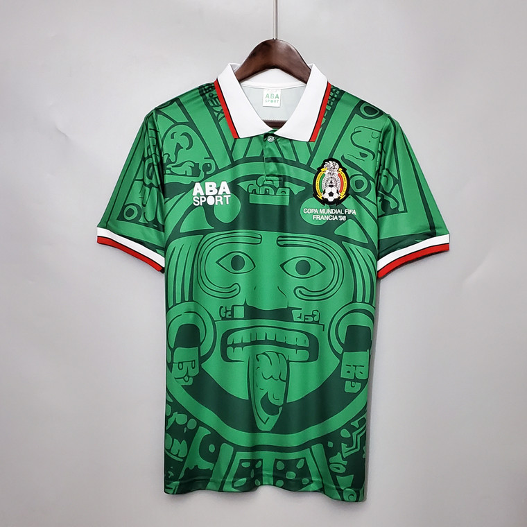 Retro 1998 Mexico Home Jersey