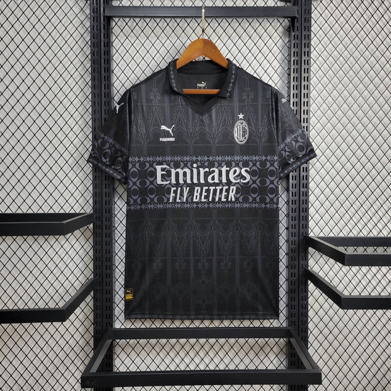 A.C. Milan 23-24 Fourth Black Jersey