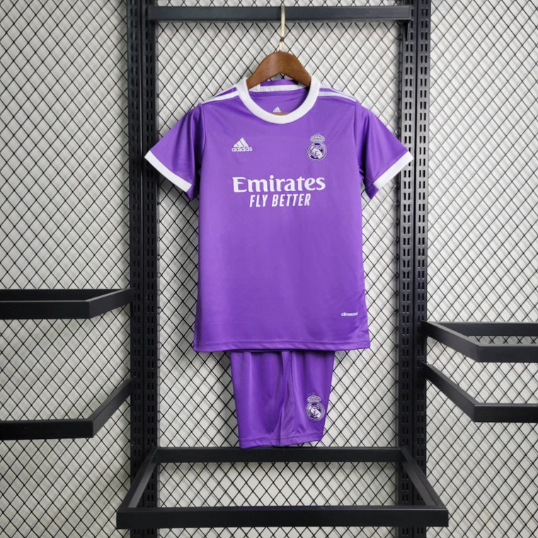 Kids Retro Real Madrid 16/17 Away Jersey