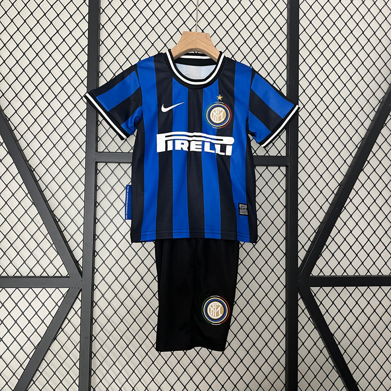 Kids Retro Inter Milan 09/10 Home Jersey