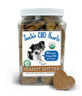 Suzie’s Pet Treats - 4 mg CBD Hearts | Bulk Jar