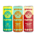 Stereo Flower | Hemp-Infused | Sparkling Tea | 5mg THC + 10mg CBD