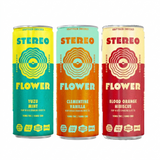 Stereo Flower | Hemp-Infused | Sparkling Tea | 10mg THC + 10mg CBD