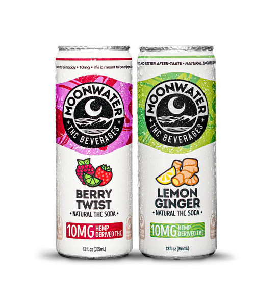 Moonwater THC Soda Golden Hour - 10mg -Set-2