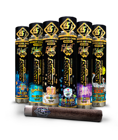 Sluggers HIT | 2g Blunt | Indica, Hybrid, Sativa