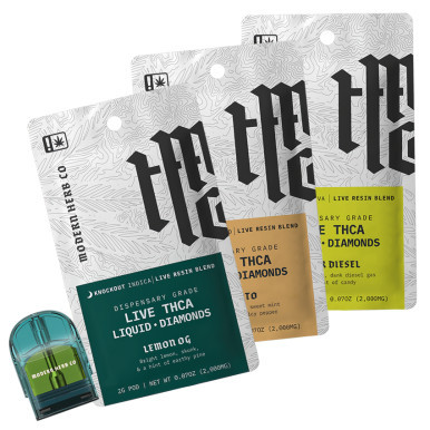 Modern Herb Co. | Vape Pod Refill | Liquid Diamonds | THCA | 2g