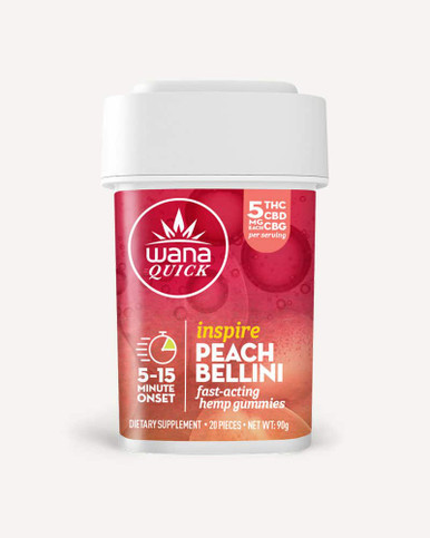 Wana Quick | Gummy | 100mg | THC + CBD/G | Inspire