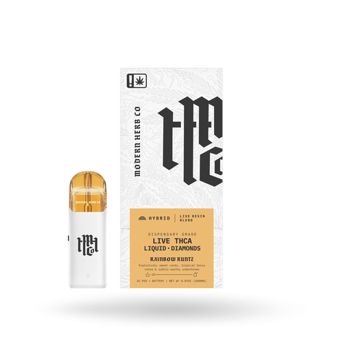 Modern Herb Co. | Vape Pod Starter Kit | Liquid Diamonds | THCA | 2g