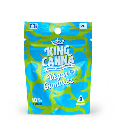 King Canna | Gummies | Delta 9 | Vegan | 40mg | 4ct