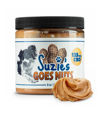 Suzie's Pet | Goes Nuts Peanut Butter | CBD | 125mg