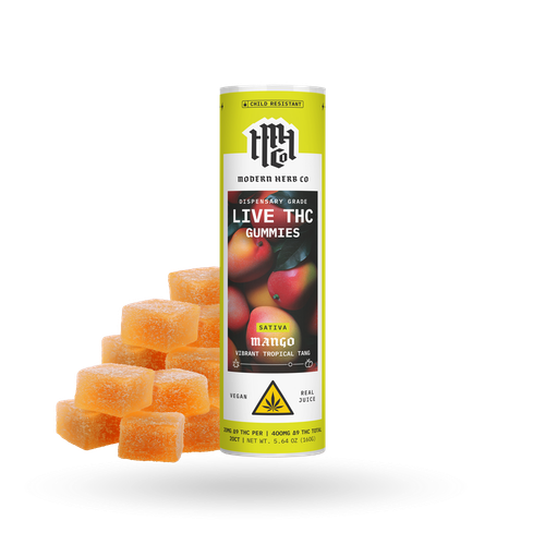 Modern Herb Co. | Gummies | Delta 9 | Live Resin | Daytrip | 20 Count
