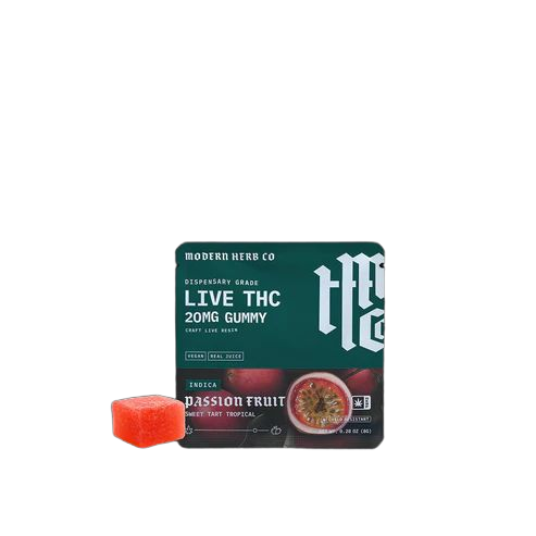 Modern Herb Co. | Gummies | Delta 9 | Live Resin | Knockout | 1 Count