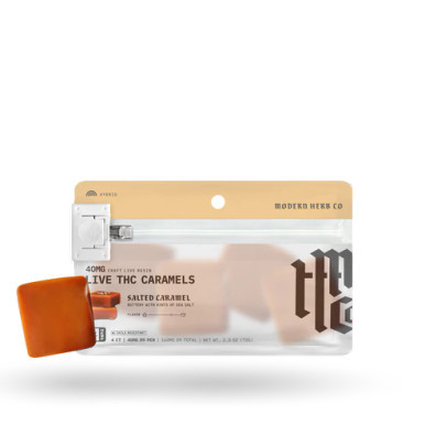 Modern Herb Co. | Caramels | Delta 9 | Live Resin | 4 Count