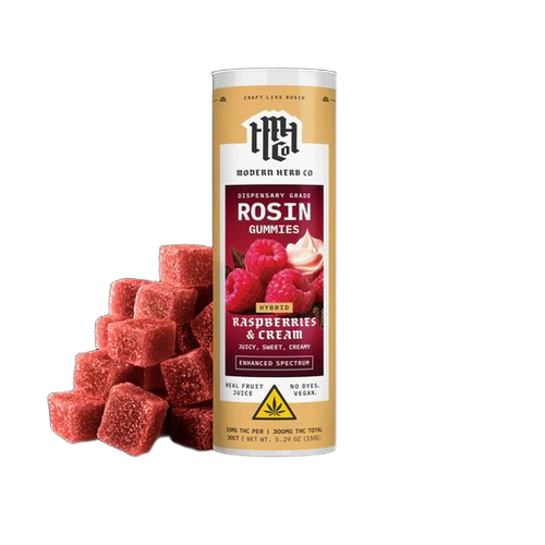 Modern Herb Co. | Gummies | Delta 9 | Live Rosin | Hybrid | 30 Count