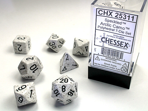 Arctic Came 7 Piece Dice Set 2