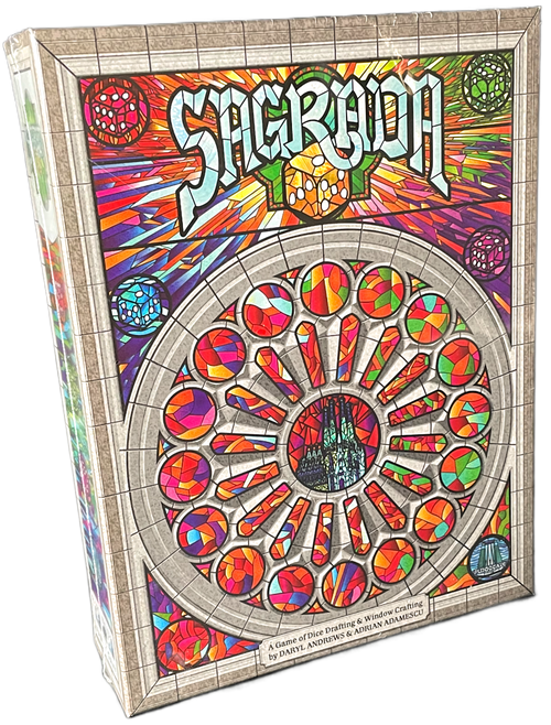Sagrada Board Game Front of the Box