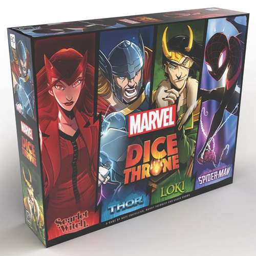 Dice Throne: Marvel 4-Hero Box Front of the Box