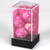 Pink 7 Piece Dice Set