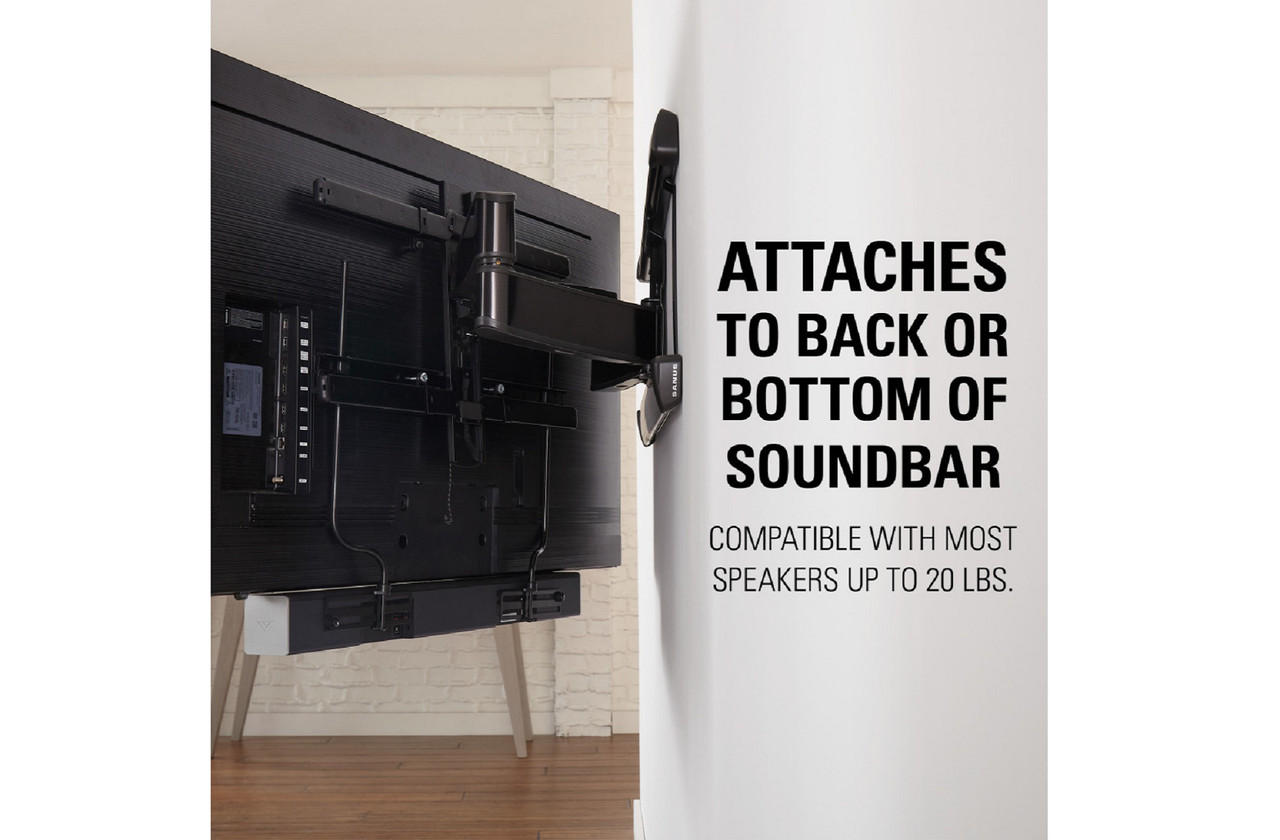 65 Inch Tv Samsung Tv Wall Mount With Soundbar Sanus SASB1-B1