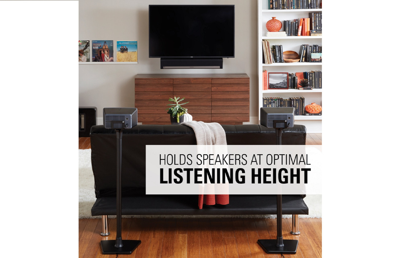 Sanus WSS21 Single Sonos Speaker Stand Richer Sounds