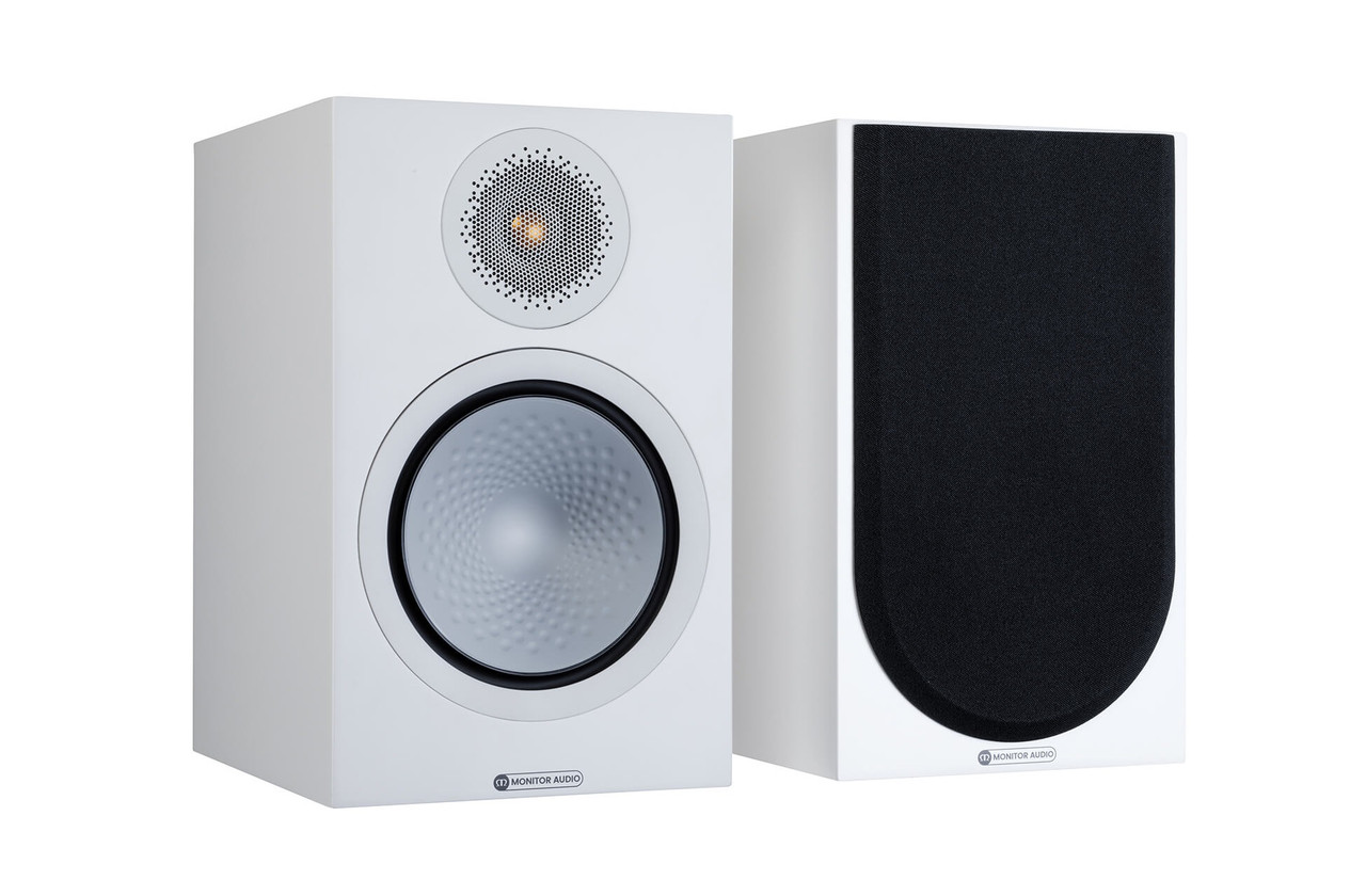 Monitor Audio Silver 100 (7G) (Satin White) Bookshelf Speakers