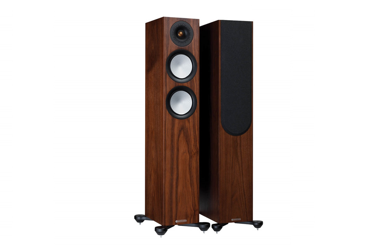 Monitor Audio Silver 200 (7G) (Natural Walnut) Speakers Per Pair