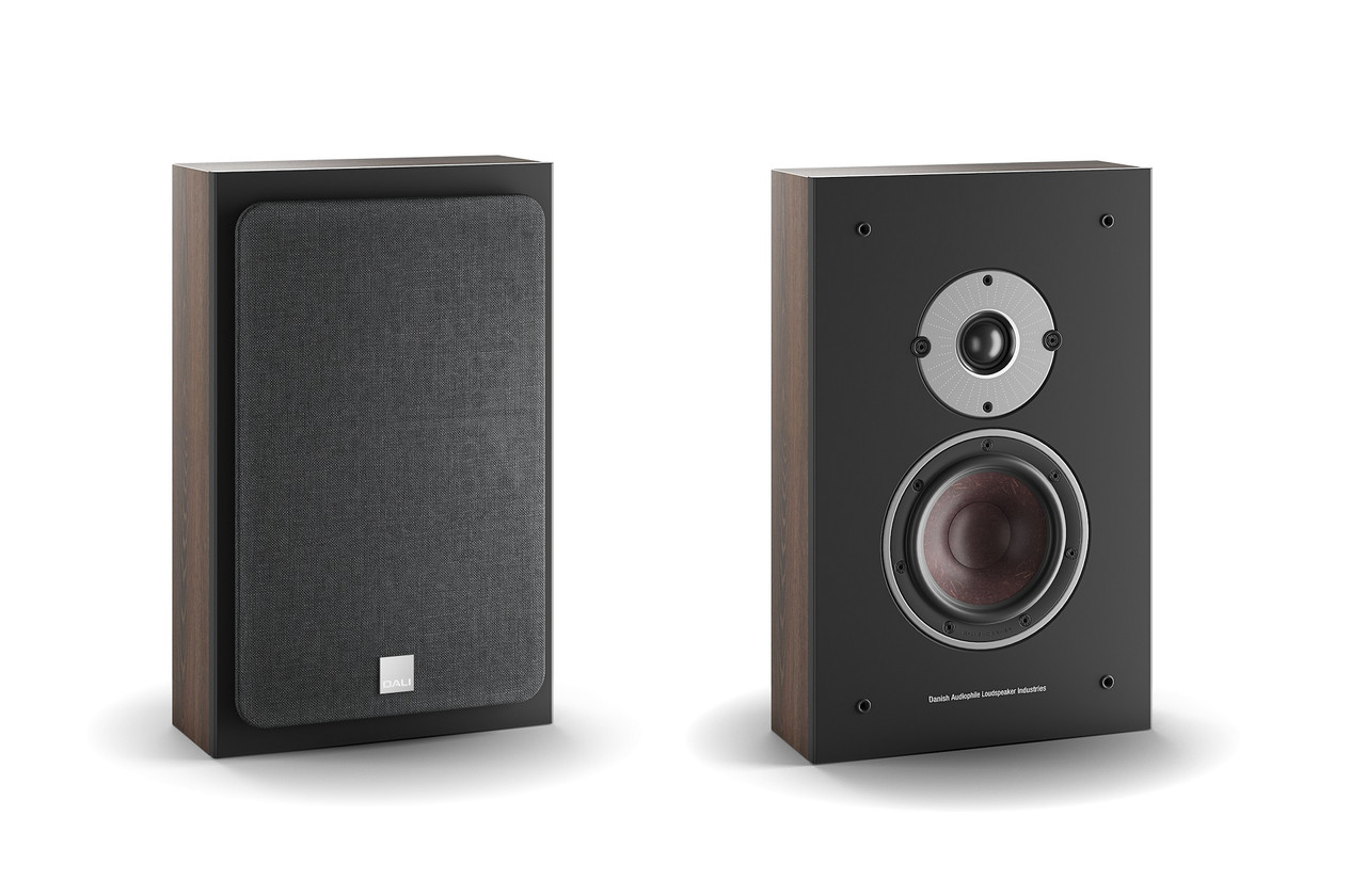 DALI Oberon On Wall C (Dark Walnut) | Bluetooth On Wall Active