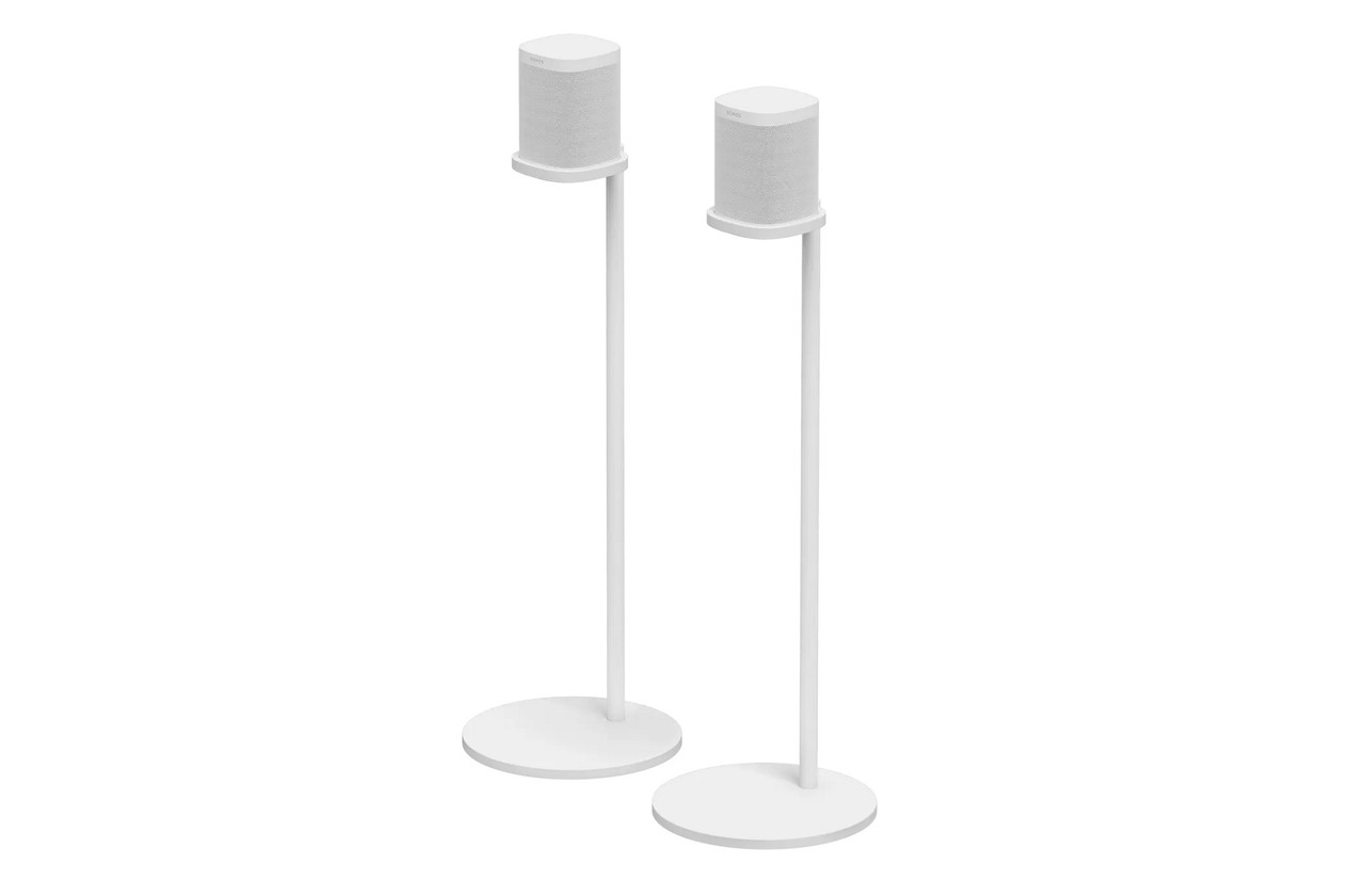 Sonos One Stand (Pair) (White) | Speaker Stands Per Pair | Richer