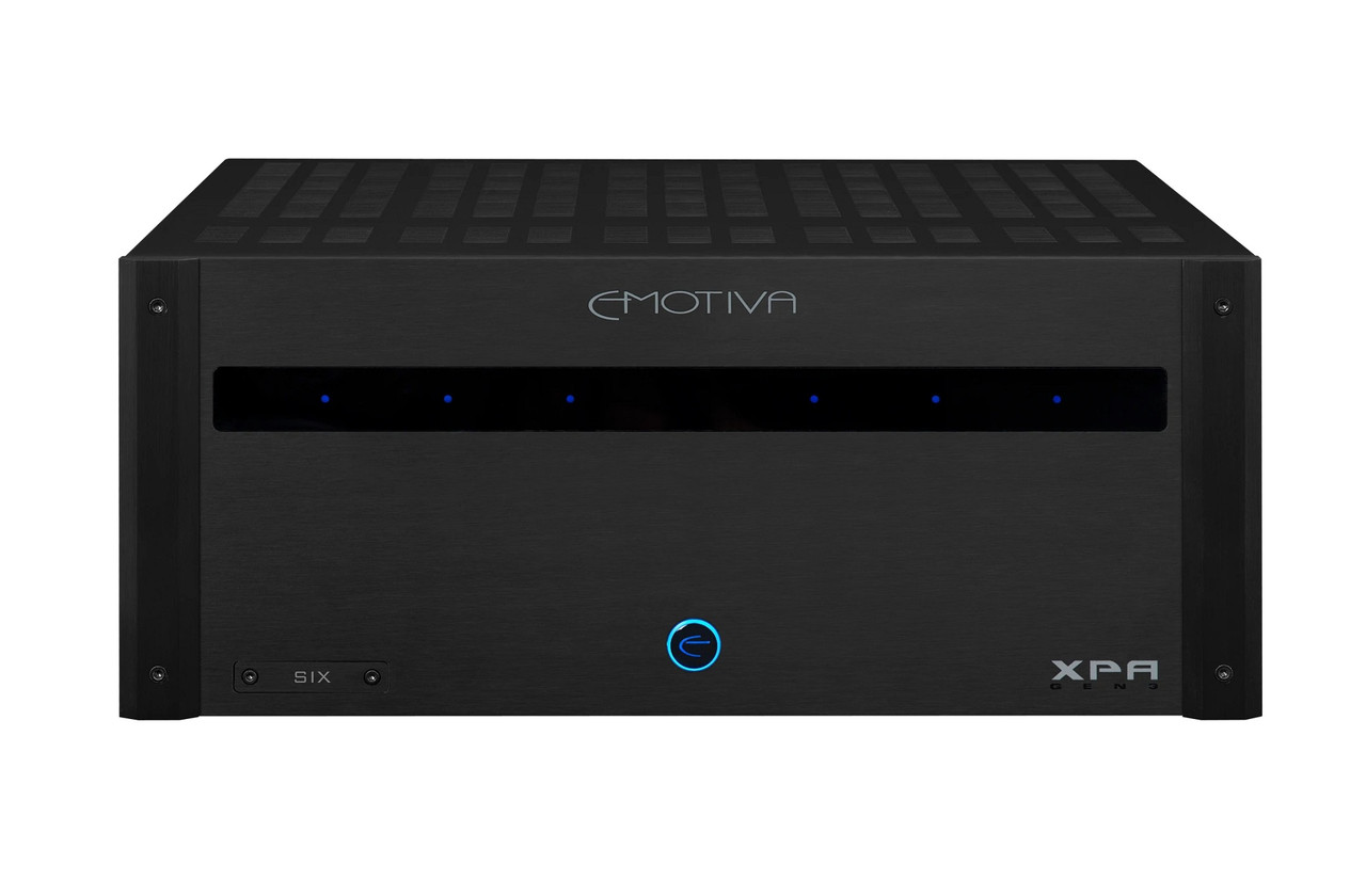 Emotiva XPA-6 Gen 3 (Black) | 6-Channel Power Amplifier | Richer