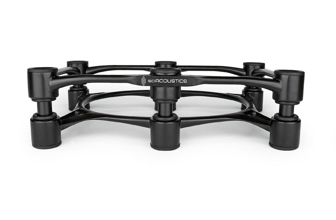 ISO Acoustics Aperta 300 (Black) | Single Speaker Stand | Richer