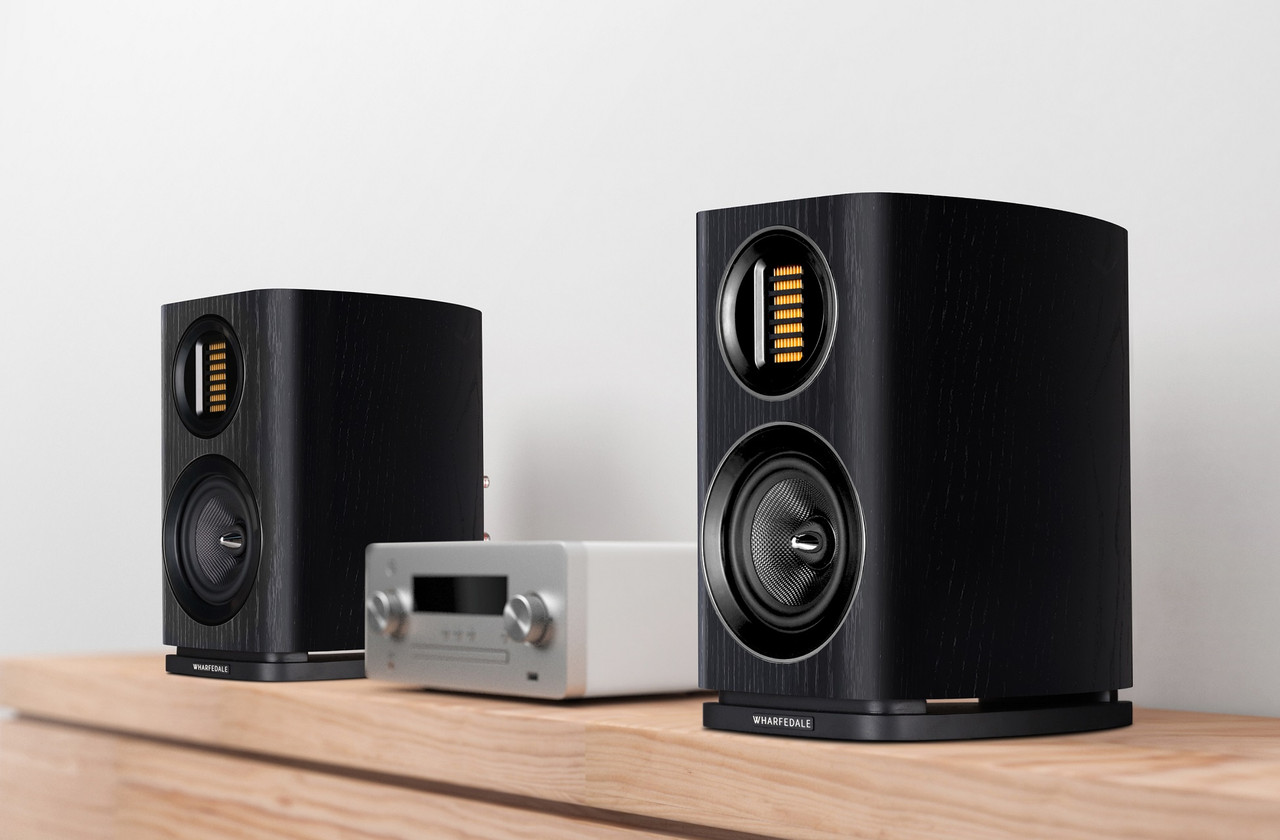 Wharfedale Evo 4.1 1 Wharfedale Evo 4.1 Black | Bookshelf Speakers Per Pair | Richer Sounds