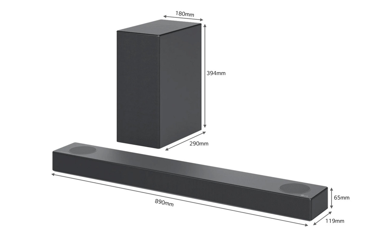 LG S75Q | 3.1.2 ch Dolby Atmos Soundbar | Richer Sounds