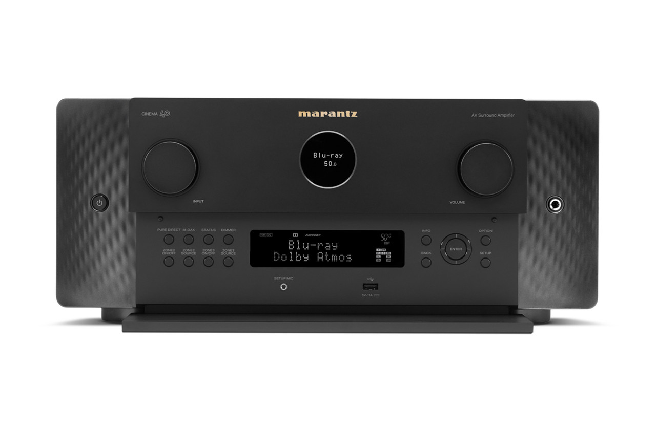 Marantz Cinema 40 (Black) | Dolby Atmos and DTS:X AV Receiver