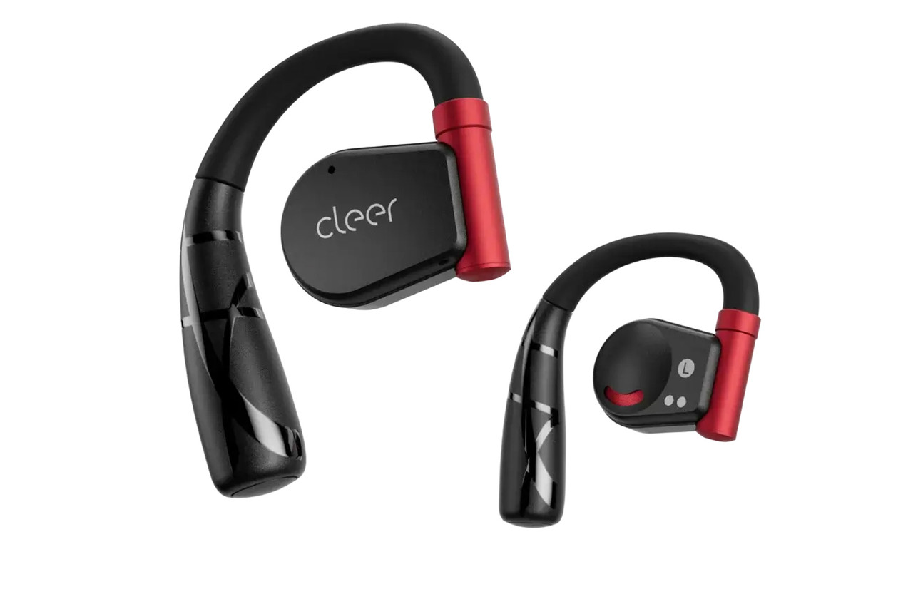Cleer ARC2 ワイヤレスイヤホン Black Red 最新デバイス搭載で圧倒的高性能】MUSIC、SPORTS、GAMEの3つの