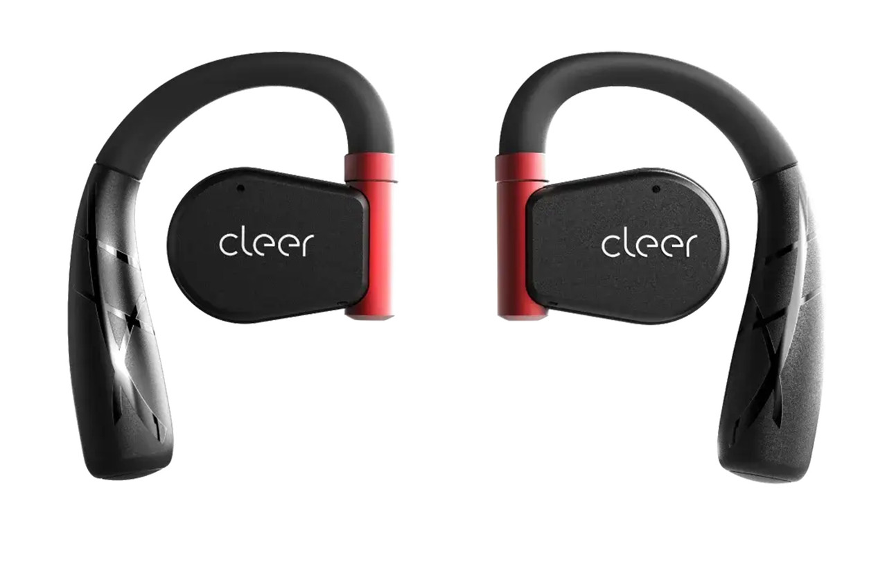 Cleer ARC2 SPORTS Edition Black Red - Cleer ARC II Sport Open Ear