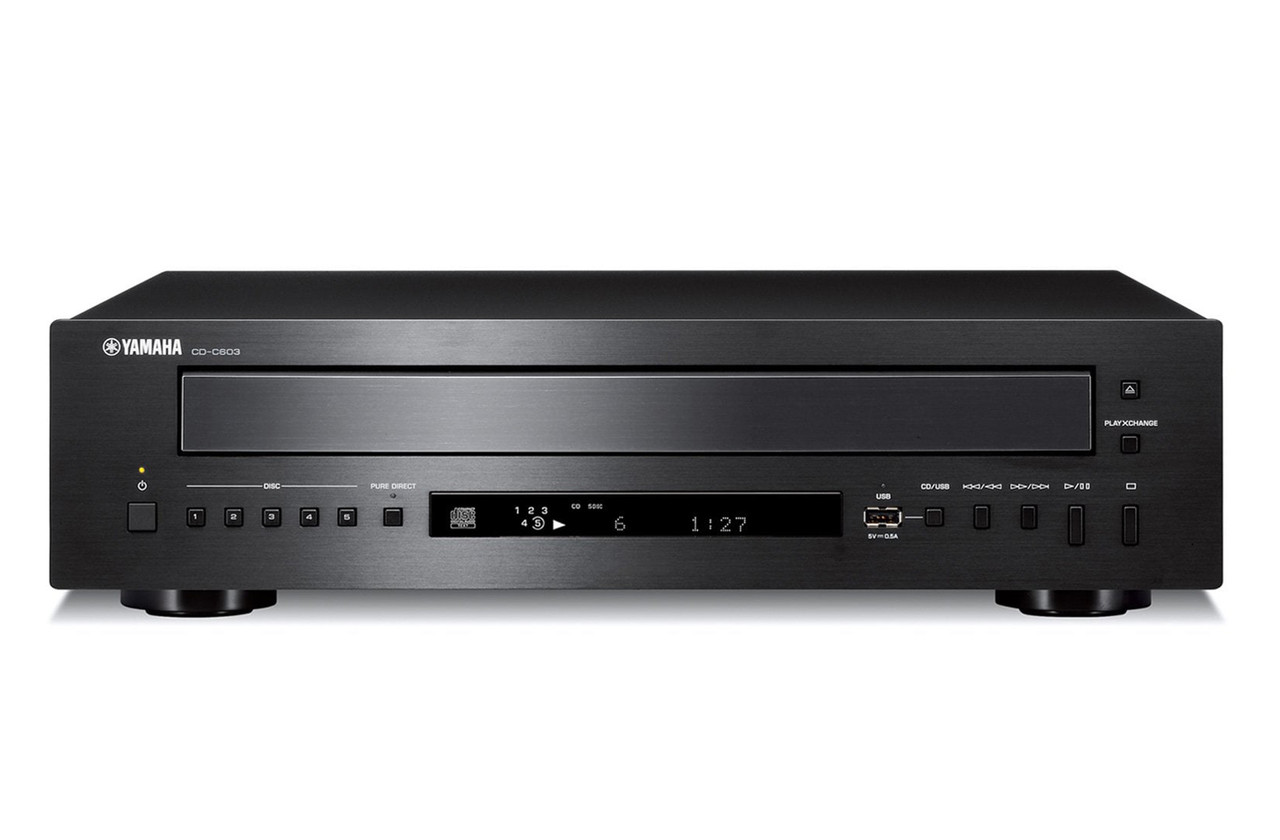 Yamaha CD-C603 (Black) | CD Player | Richer Sounds