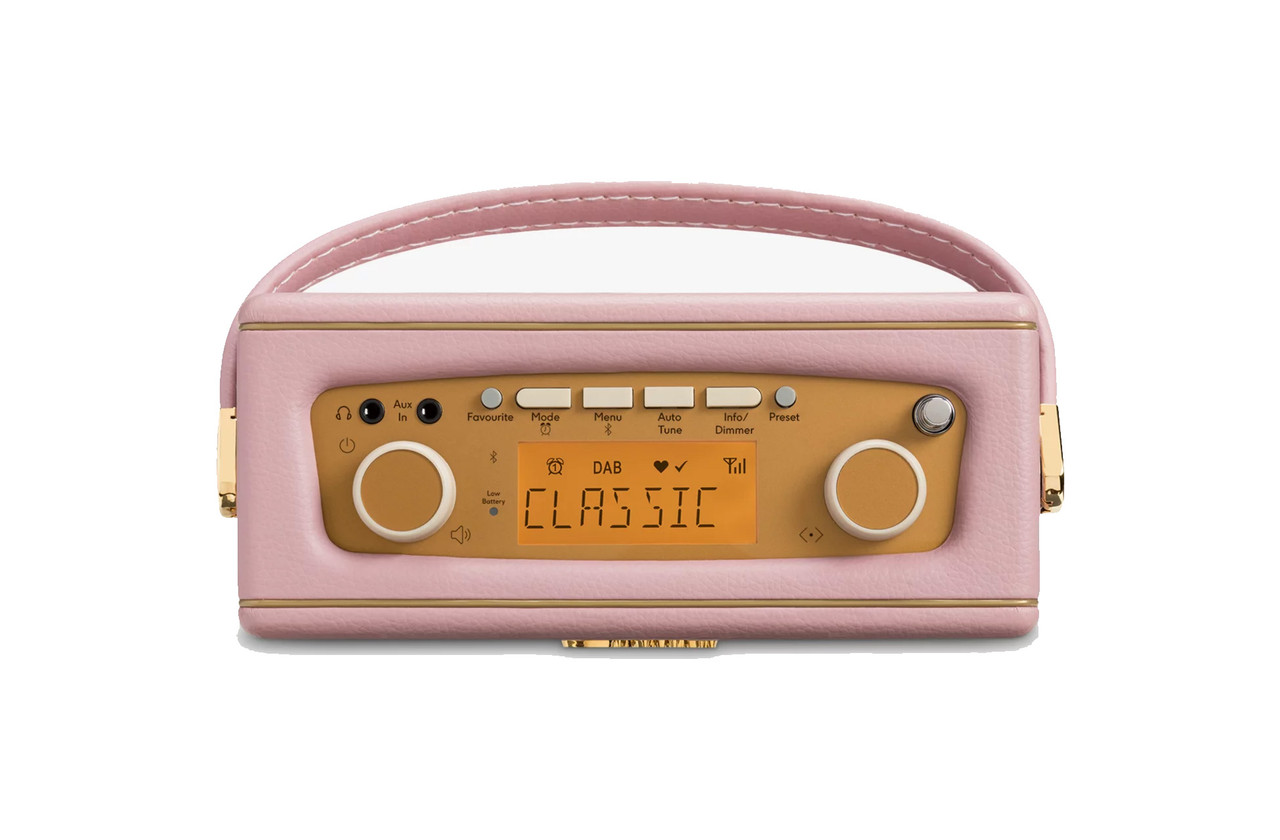 Roberts Revival Uno BT (Dusky Pink) | DAB/DAB+/FM Bluetooth