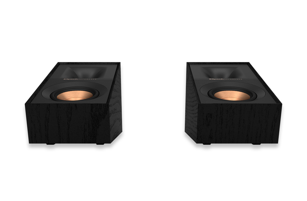 Klipsch R-40SA (Black) Dolby Atmos Surround Speakers Per Pair