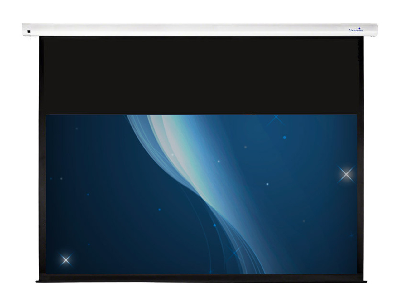 ホームシアター Safstar Electric Motorized Auto Projector Projection Screen With Remote Control 4:3 Square 96