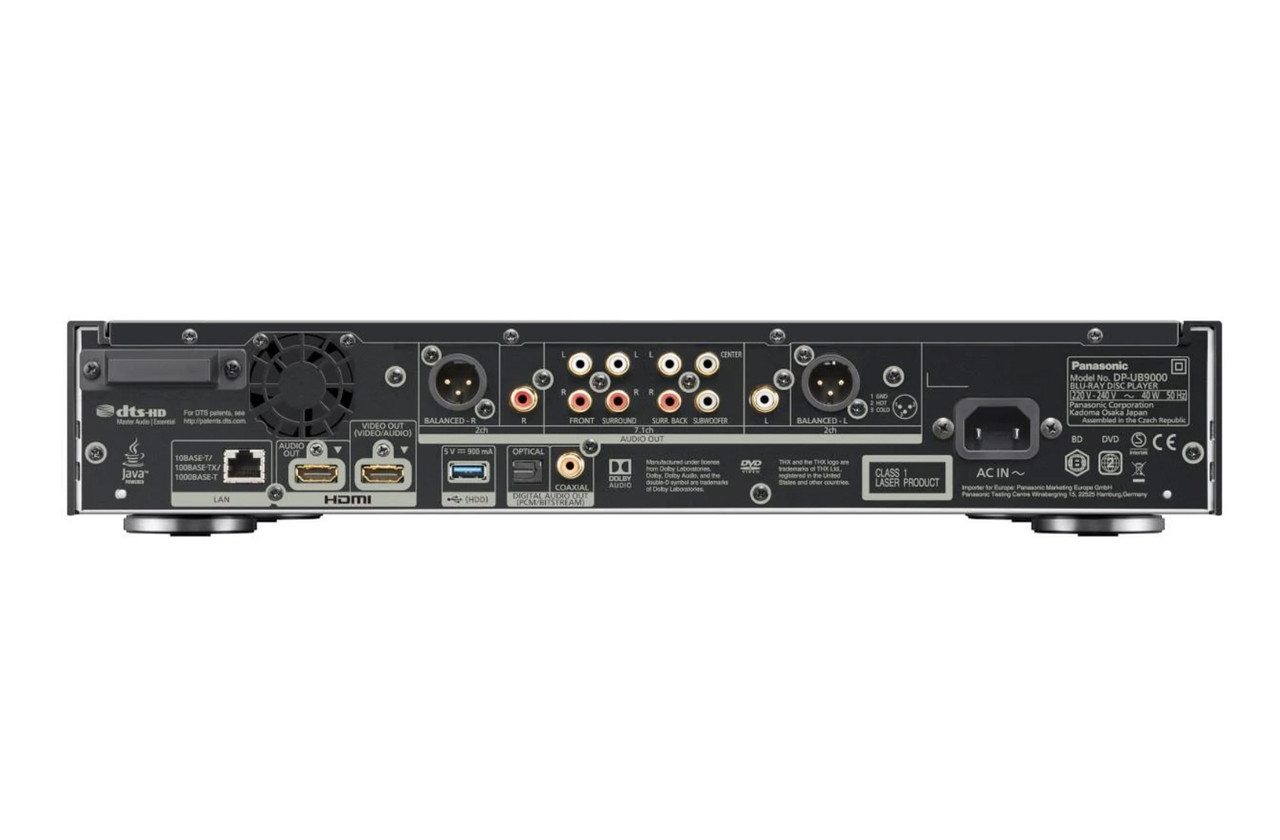 Panasonic DPUB9000 (Black) | UHD Blu-ray Player | Richer Sounds