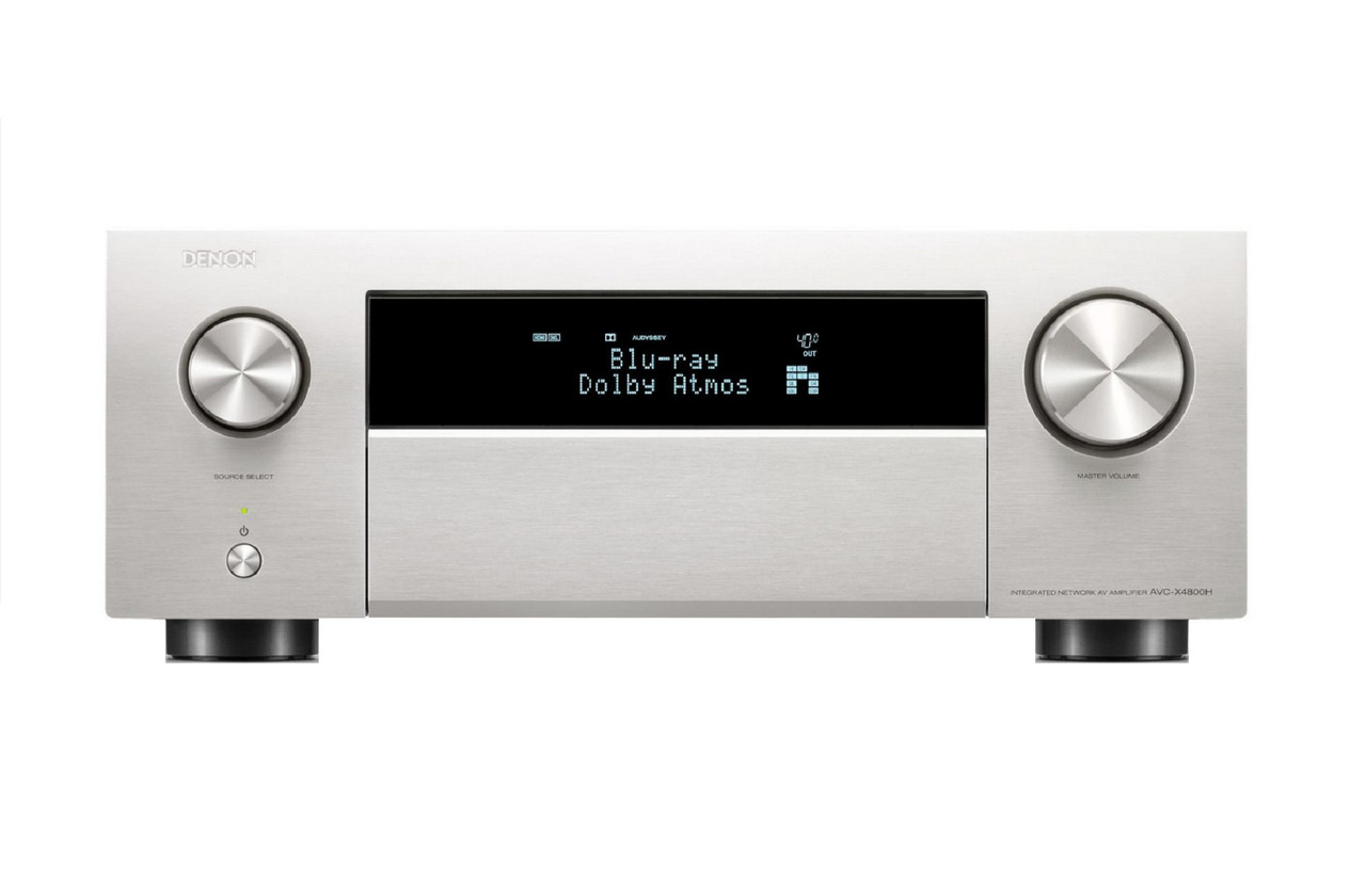 Denon AVC-X4800H (Silver) | Dolby Atmos and DTS:X AV Amplifier
