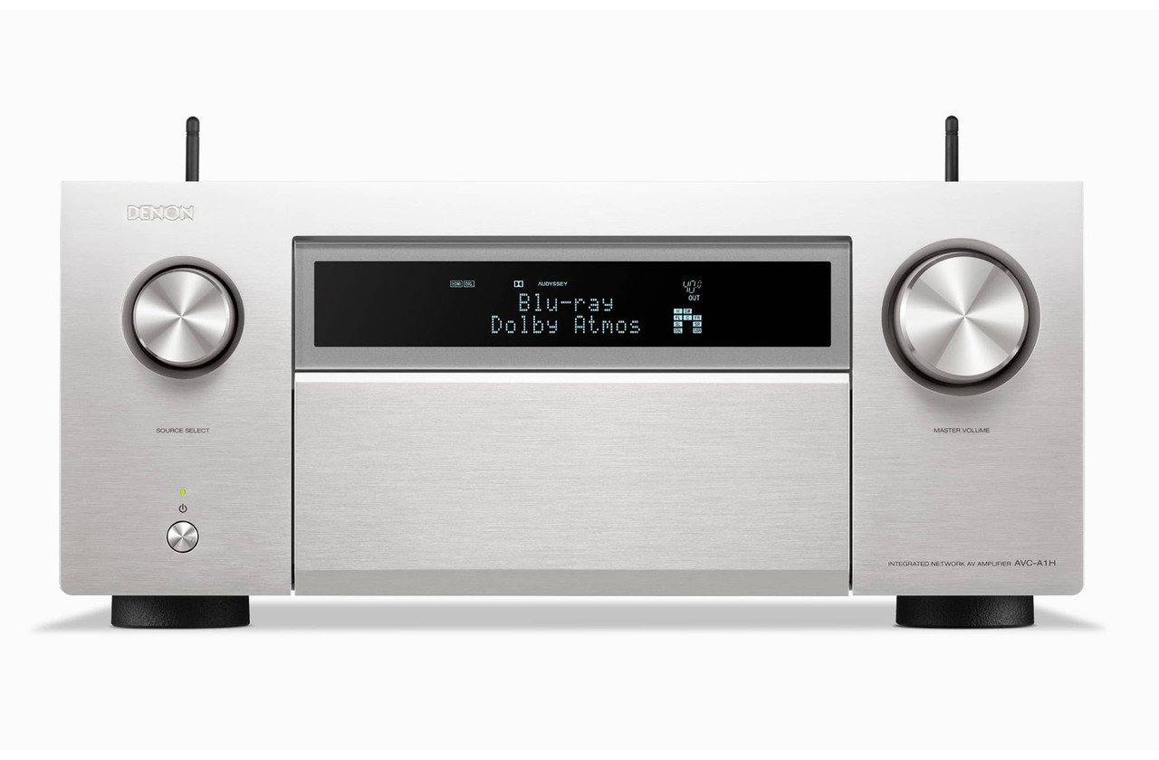 Denon AVC-A1H (Premium Silver) | Dolby Atmos and DTS:X AV