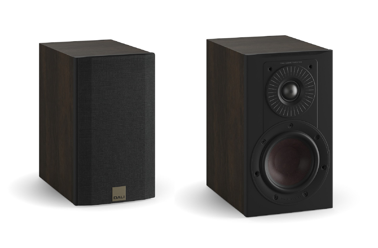 DALI OPTICON 1 Mk2 (Tobacco Oak) | Bookshelf Speakers Per Pair