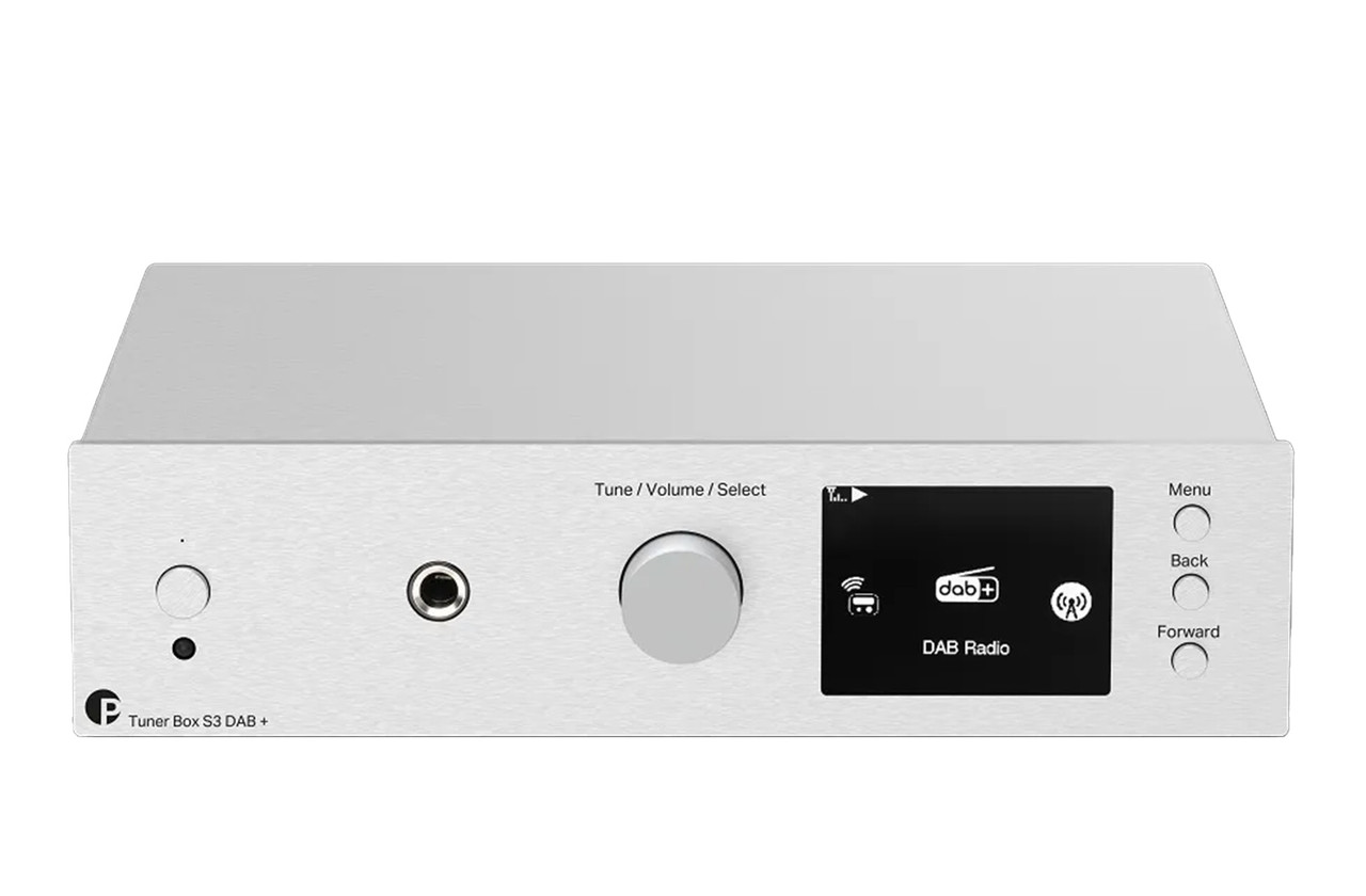Pro-Ject Tuner Box S3 (Silver) | Internet/DAB+/DAB/FM Tuner