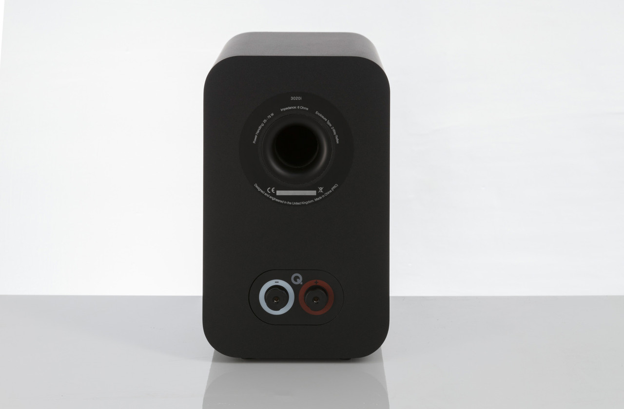 Q Acoustics Q3020i Black | Bookshelf Speakers Per Pair | Richer Sounds